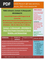 Download 2014 and 2015 IEEE Project for CSE by Manju Nath SN228091726 doc pdf