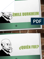 Durkheim y La Educación