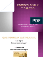 Protocolo SSL y Tls o Dtls