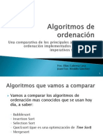 G3ComparativaAlgoritmosOrdenacion