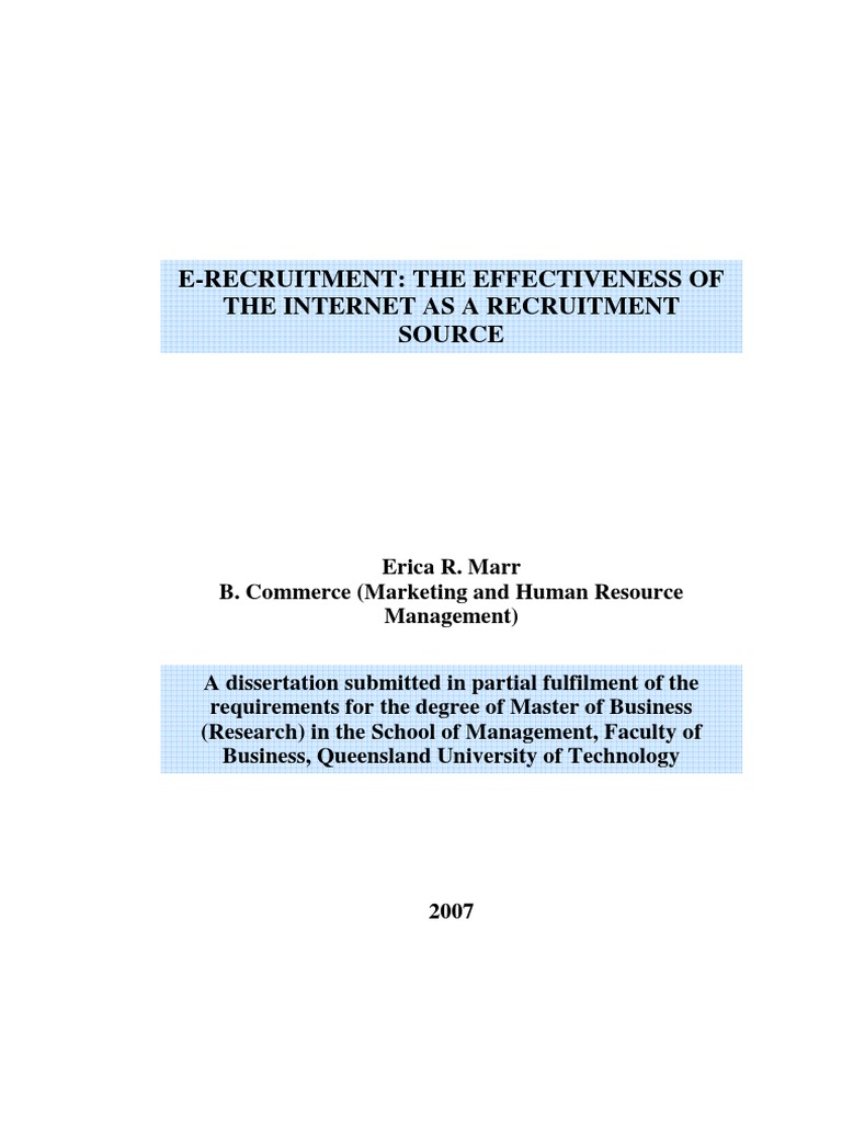 thesis on employee retention