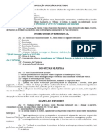 Código de Organização Judiciária Do Estado