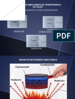 Mecanisos Simultaneos de Transferencia de Calor