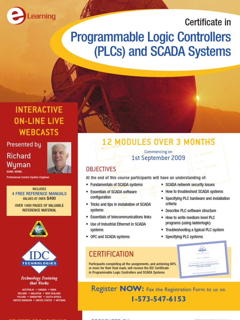 Scada PLC Course | PDF | Programmable Logic Controller | Scada