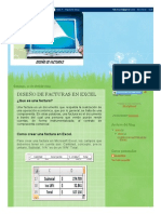 Diseño de Facturas en Excel_ Diseño de Facturas en Excel