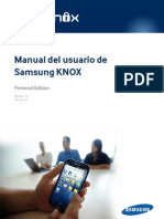 Manual de Usuario de Samsung Knox
