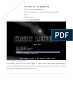 Cara Install Kali Linux