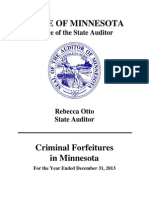Forfeiture 13 Report