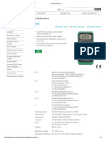 Digital Multimeters: Selection Guide Product Catalogue Instruction Manual