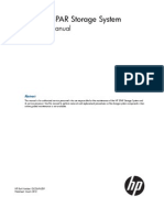 HP 3PAR P10000 Storage System Maintenance Manual (Mar 2012) (105p)