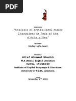 Download Analysis of Symbolism  Major Characters in Tess dUrbivilles by Altaf Sheikh SN22812184 doc pdf