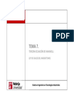 Tema 7. Tercera Ecuación de Maxwell_Ley de Gauss Del Magnetismo