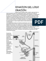 Contaminacion Del Lodo de Perforación