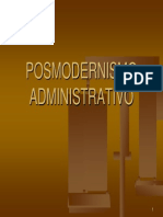 Posmodernismo Administrativo