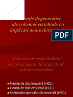 Leziunile Degenerative Ale Coloan