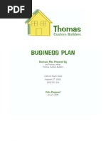 Download Custom Builders Business Plan by Chuck Achberger SN22813440 doc pdf