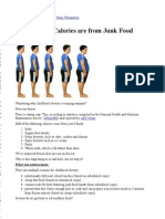 40% of Kids' Calories Are From Junk Food: Hemi Weingarten S U G A R y F R U I T D R I N K S