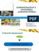Administracion e Ingenieria Agro Industrial