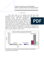 The Role of Human Capital in Economic Development