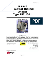 User Manual IRISYS Universal Thermal Imager Type IRI 1011