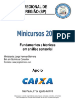 Analise Sensorial 2010 PDF