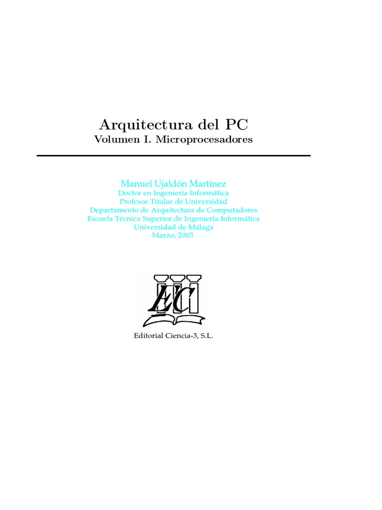 03 Vol1 Microprocesador Unidad Central De Procesamiento