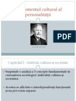 1.Fundamentul Cultural Al Personalităţii \