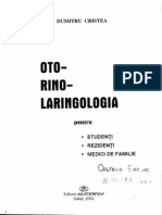 Oto-Rino-Laringologie - Dr. Dumitru Cristea