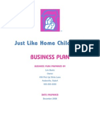 Business plan baby care