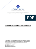 RESUMARTS - Resbook de Economia Das Nações (Parte II)