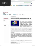 Folha Dirigida _ Concursos _ INSS _ Solicitadas 2 mil vagas de técnico. 2º grau e R$4