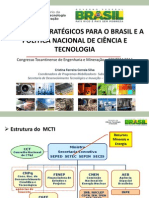 CONTEM 2014 - Minerais Estratégicos para o Brasil