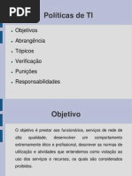 Apresentação Política de TI