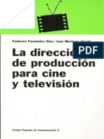 La Dirección de Producción para Cine y Televisión