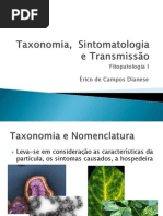 2 - Taxonomia e Sintomatologia
