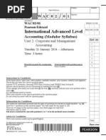 Edexcel Unit 2 Jun 2014 QP