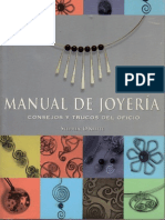 OTIMA Manual de Joyeria Consejos y Trucos Del Oficio Stephen O Keeffe PDF