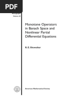 Monotone Operators in Banach Space and Nonlinear Partial Differential Equation - P. Showalter PDF