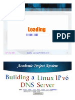 Building Linux IPv6 DNS Server