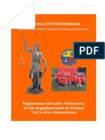 Nuevo Reglamento Del Lider Voluntario y Las Organizaciones de Defensa Civil DEFINITIVO 19Enero2012