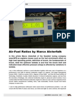 RRI School of Performance Air-Fuel Ratios