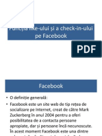 Funcția Like-Ului Și A Check-In-ului Pe Facebook