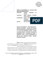 Aplicação Do Art. 191 Independe Do Meio Em Que Tramita o Proc. AI Nº 1.145.630-3