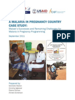 Malaria Case Study Malawi