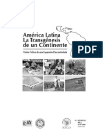 América Latina - La Trasgénesis de Un Continente