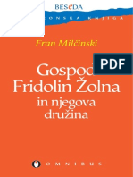 Gospod Fridolin Zolna in Njegova Druzina - Fran Milcinski