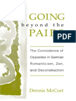 Dennis McCort-Going Beyond The Pairs - The Coincidence of Opposites in German Romanticism, Zen, and Deconstruction (2001)