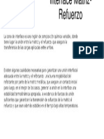 Interface Matriz Refuerzo