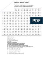 India Word Search Puzzle-1