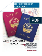 Certificaciones Isaca: El Éxito No Sucede Por Casualidad